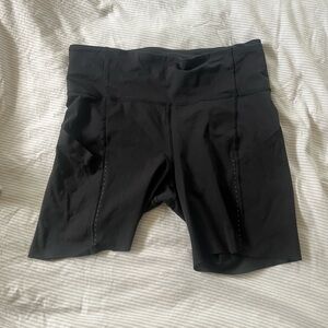 lululemon athletica Black Bike Shorts
